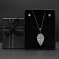 Leaf Shape Locket Set - 8